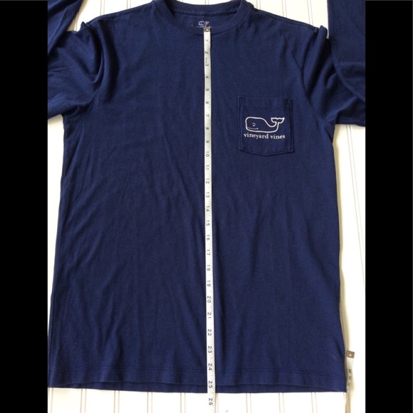 Vineyard Vine 🐳🎅Long~Sleeve Pocket Tee - Picture 5 of 13